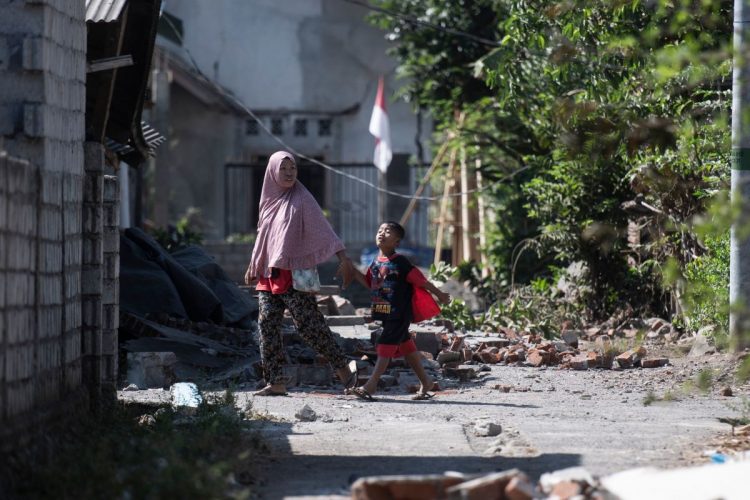 BSF Indonesia helping Lombok earthquake survivors