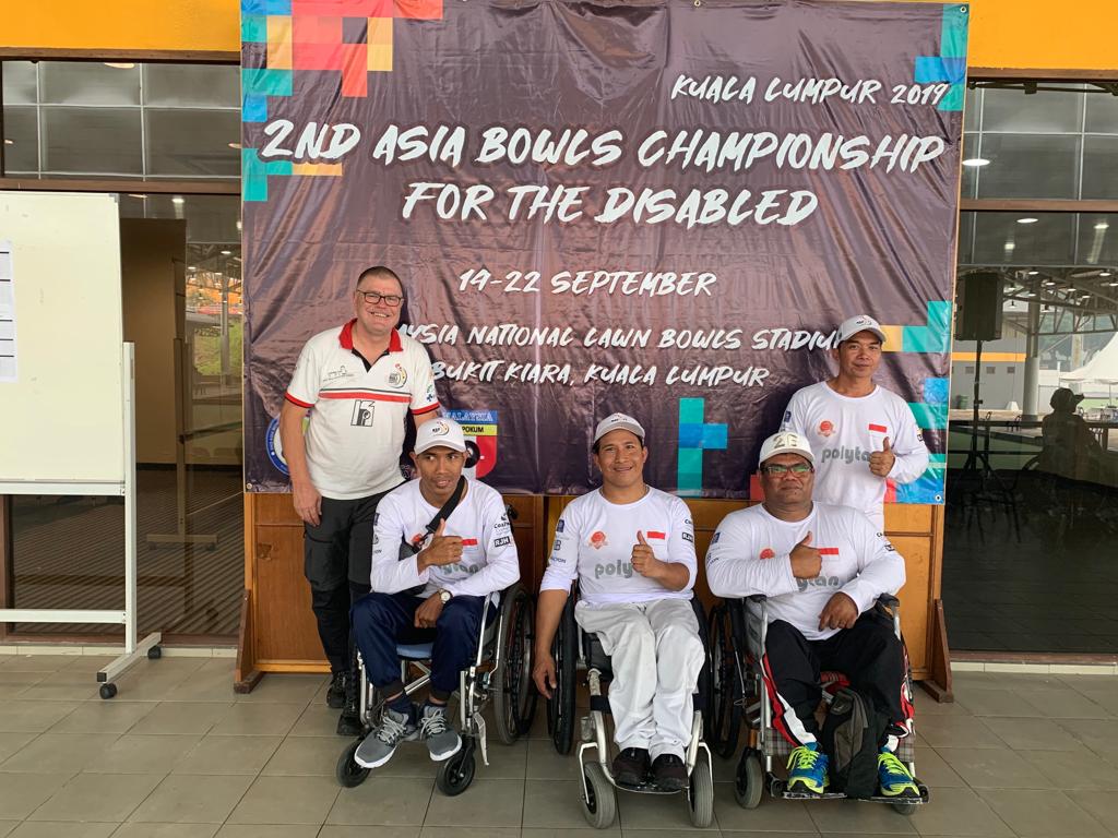 BSF Indonesia in the 2nd Asian Disabled Lawn Bowls Championship